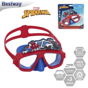 GAFA BUCEO INFANTIL 3-6 AÑOS SPIDERMAN PRESENTACION EN DOBLE BLISTER