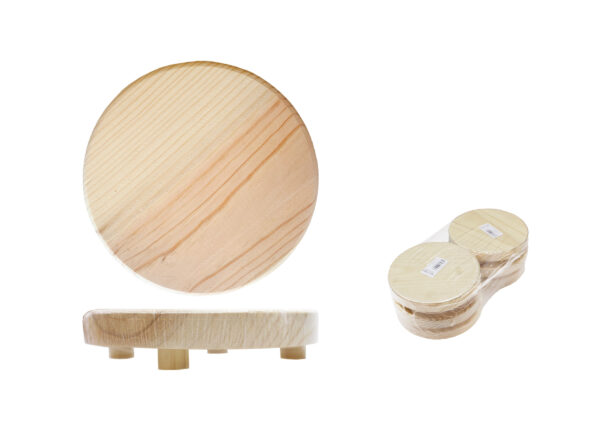 SALVAMANTEL MADERA Ø16CM