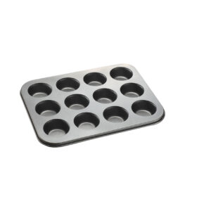 MOLDE MAGDALENAS REDONDO 12 CAVIDADES 35X26.5X3 CM
