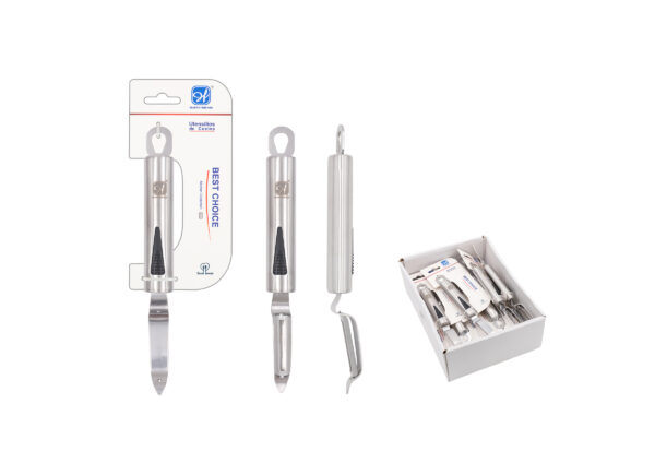 PELADOR CUCHILLAS BASCULANTES ACERO INOX.