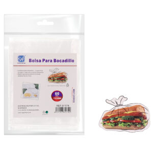 BOLSA PARA BOCADILLO 175x300MM 60/P