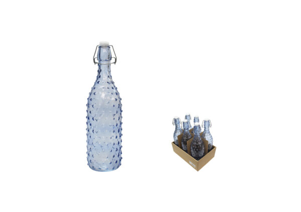 BOTELLA HERMETICA VIDRIO Sapphire 1000 ML
