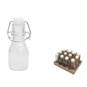 BOTELLA HERMETICA VIDRIO 60 ML