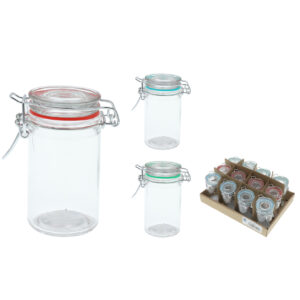 TARRO VIDRIO HERMETICO 120 ml
