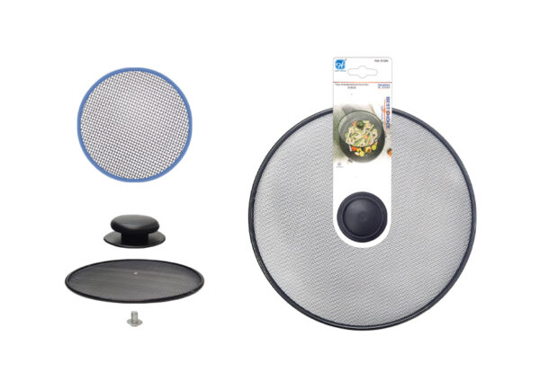 TAPA ANTISALPICADURAS REJILLA Ø21CM