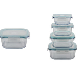 FIAMBRERA DE CRISTAL 12*12*6.6 CM - 320 ML