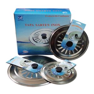 TAPA SARTEN INOX. 28CM