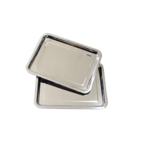 BANDEJA ACERO INOX. 36X27X2CM