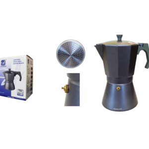 CAFETERA ALUMINIO INDUCCION 12 TAZAS