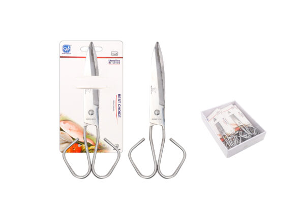 TIJERA COCINA DE ACERO INOX. 10"