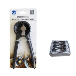 CASCANUECES METALICO CONICO MULTIUSO