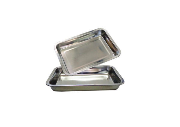 BANDEJA ACERO INOX. HONDA 45X35X4.8CM