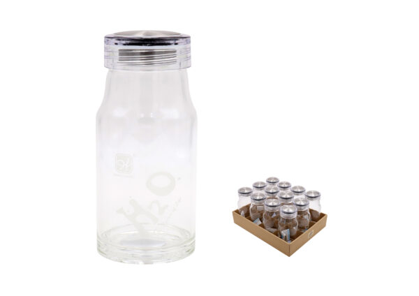 BOTELLA AGUA CRISTAL H2O 500