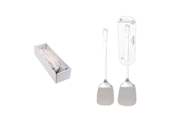 ESPATULA ACERO INOX. 33 CM