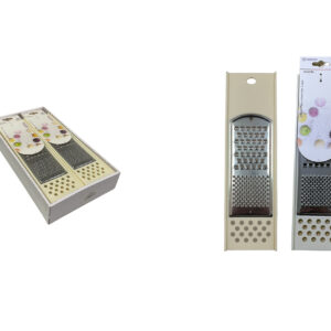 Rallador Plano Acero Inox. 3 Usos 28*8CM