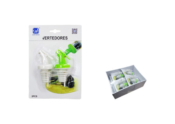 TAPON VERTEDOR PLASTICO 2 PIEZAS