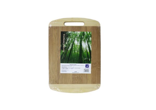 TABLA CORTAR BAMBU OVAL. 20X30CM