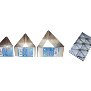 MOLDE ACERO TRIANGULO 10*4CM