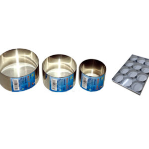 MOLDE ACERO Ø 10*4CM