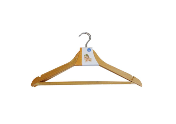 3 PERCHAS MADERA ANTI-CAIDA 43*23*1CM