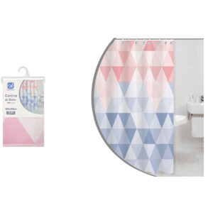 CORTINA BAÑO EVA 180X180CM