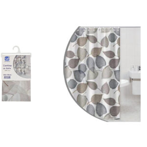 CORTINA BAÑO EVA 180X180CM