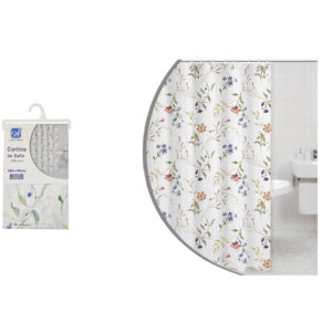 CORTINA BAÑO EVA 180X180CM