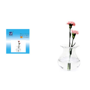 FLORERO CRISTAL Ø12 X Ø8 X 15CM