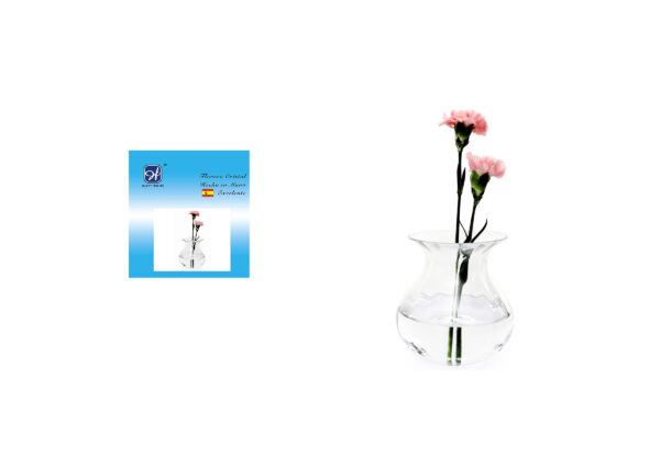 FLORERO CRISTAL Ø13.5 X Ø9.5 X 17CM