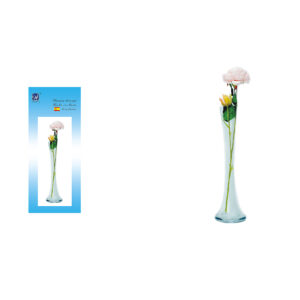 FLORERO CRISTAL Ø4x Ø8 x 20CM