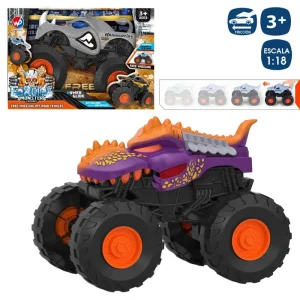 COCHE MEGAFRICCIÓN DINOSAURIOS 2/C 25 X 14 X 17 CM CAJA ABIERTA 16X18 CM