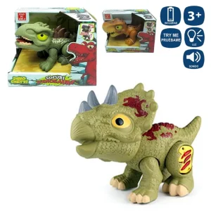 DINOSAURIO GROTESCO 4/M 30 X 15 CM FUNCIÓN TRY ME FUNCIONA CON PILAS 3 AG3 INCLUIDAS- CAJA ABIERTA 25X23