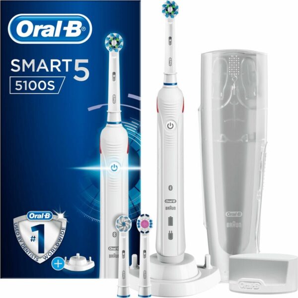 Cepillo de dientes eléctrico Oral-B Smart 5 5100S blanco