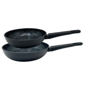 JUEGO DE 2 SARTENES  Ø20,  Ø24 CM TH-FPS37 Estoril