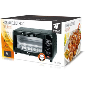 HORNO ELÉCTRICO 9 LITROS  (COLOR NEGRO)