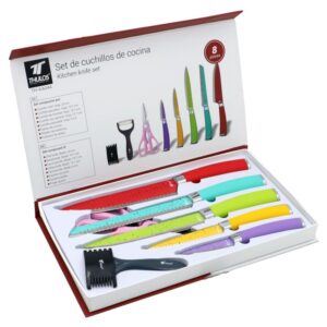 SET DE CUCHILLOS DE COCINA (8 PCS)
