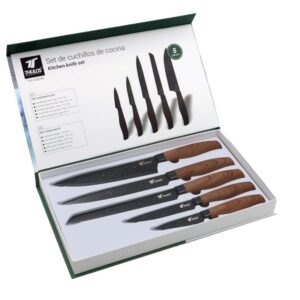 SET DE CUCHILLOS DE COCINA (5 PCS)