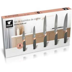 SET DE CUCHILLOS DE COCINA (5 PCS)