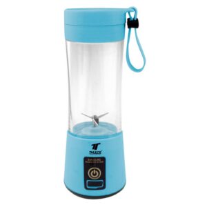 MINI BATIDORA RECARGABLE, 380 ML. AZUL