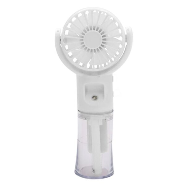 MINI MINI VENTILADOR CON NEBULIZADOR BLANCO