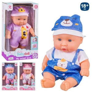 BEBÉ PIJAMA PVC 3/M 21 CM CAJA ABIERTA 13X23 CM
