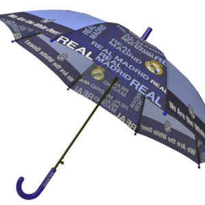 REAL MADRID PARAGUAS AUTOMÁTICO 48CM  POLIÉSTER