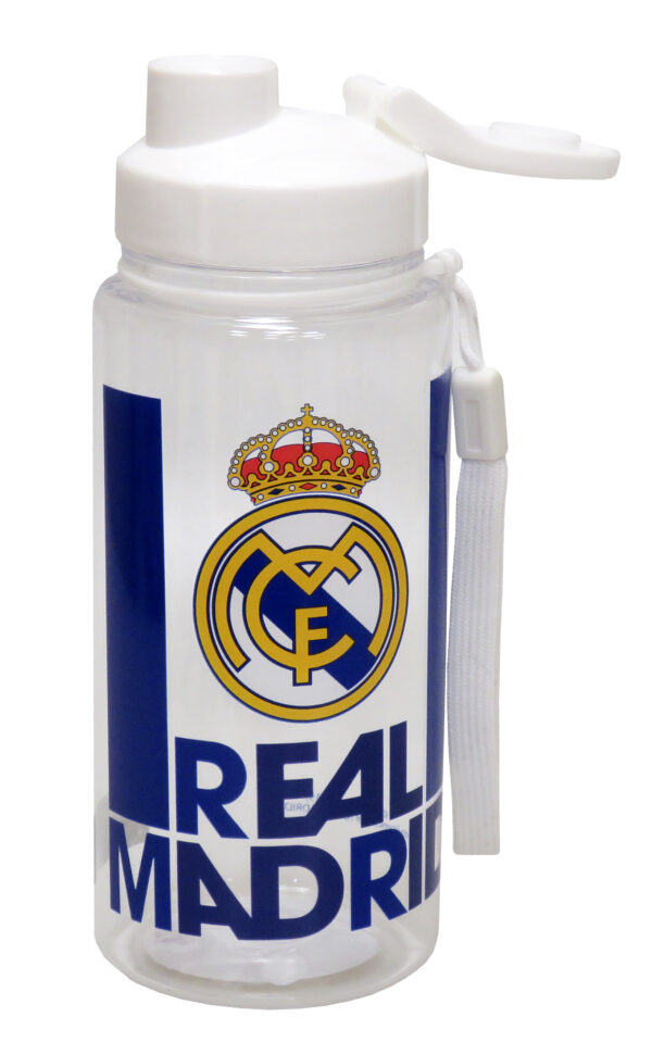REAL MADRID BOTELLA TRANSLÚCIDA 550 ML