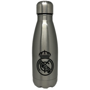 REAL MADRID BOTELLA PLATEADA DE ACERO 550ML