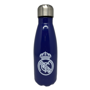REAL MADRID BOTELLA AZUL DE ACERO 550 ML