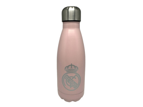 REAL MADRID BOTELLA ROSA DE ACERO 550ML