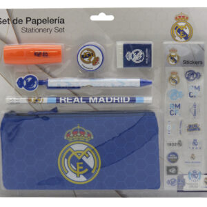 REAL MADRID SET DE PAPELERÍA CON PEGATINAS