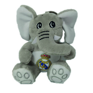 REAL MADRID LLAVERO ELEFANTE DE PELUCHE