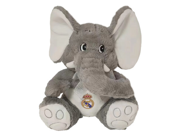 REAL MADRID  PELUCHE ELEFANTE 25CM