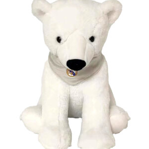 REAL MADRID  PELUCHE OSO POLAR 30CM